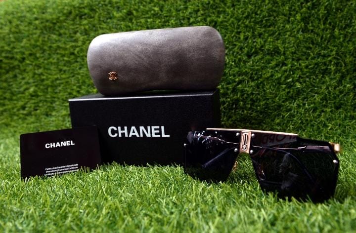 CHANEL Authentic Sunglasses Black Box For Men
